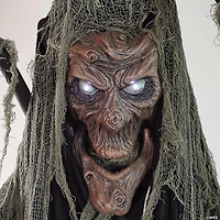 Northlight 76" Black Touch Activated Lighted Tree Man Animated Halloween Decor with Sound