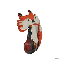 Northlight 9.5" Plush Sitting Fox Tabletop Decor