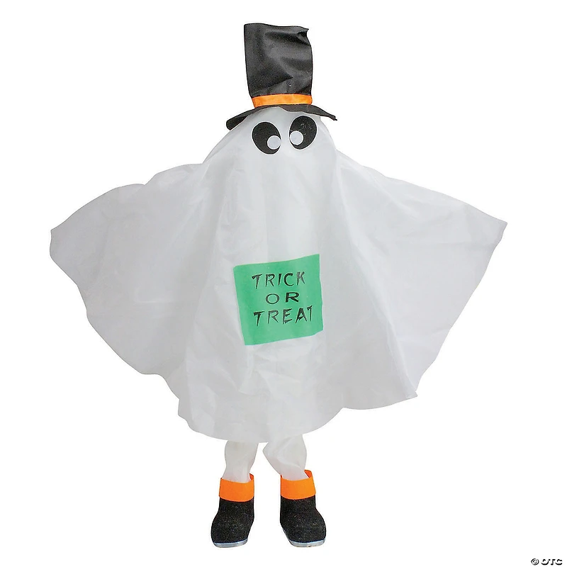 Northlight Set of 3 Ghost, Pumpkin and Bat 36" Standing Halloween Kid Figures