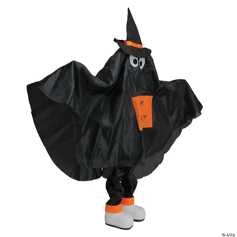 Northlight Set of 3 Ghost, Pumpkin and Bat 36" Standing Halloween Kid Figures
