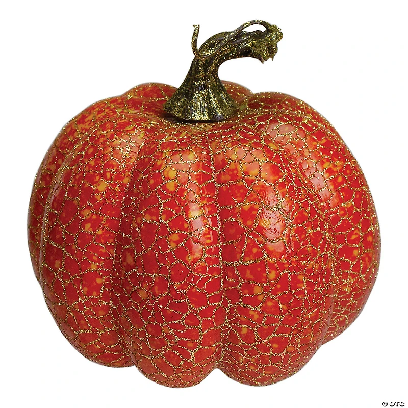 Northlight Set of 3 Orange and Cream Artificial Fall Harvest Pumpkins
