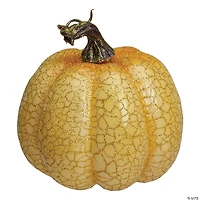 Northlight Set of 3 Orange and Cream Artificial Fall Harvest Pumpkins