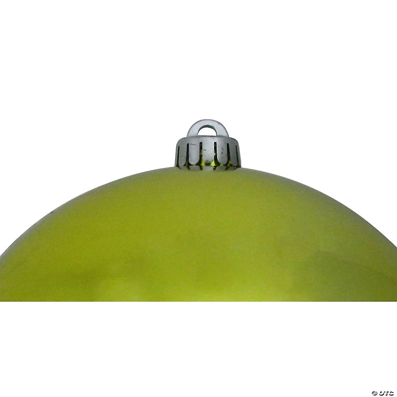 Northlight Shiny Kiwi Green UV Resistant Shatterproof Christmas Ball Ornament 8" (200mm)