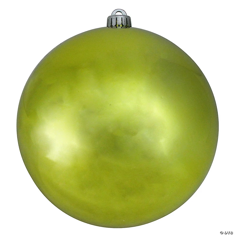 Northlight Shiny Kiwi Green UV Resistant Shatterproof Christmas Ball Ornament 8" (200mm)