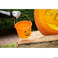 Orange Jack-O’-Lantern Trick-Or-Treat Buckets - 12 Pc.