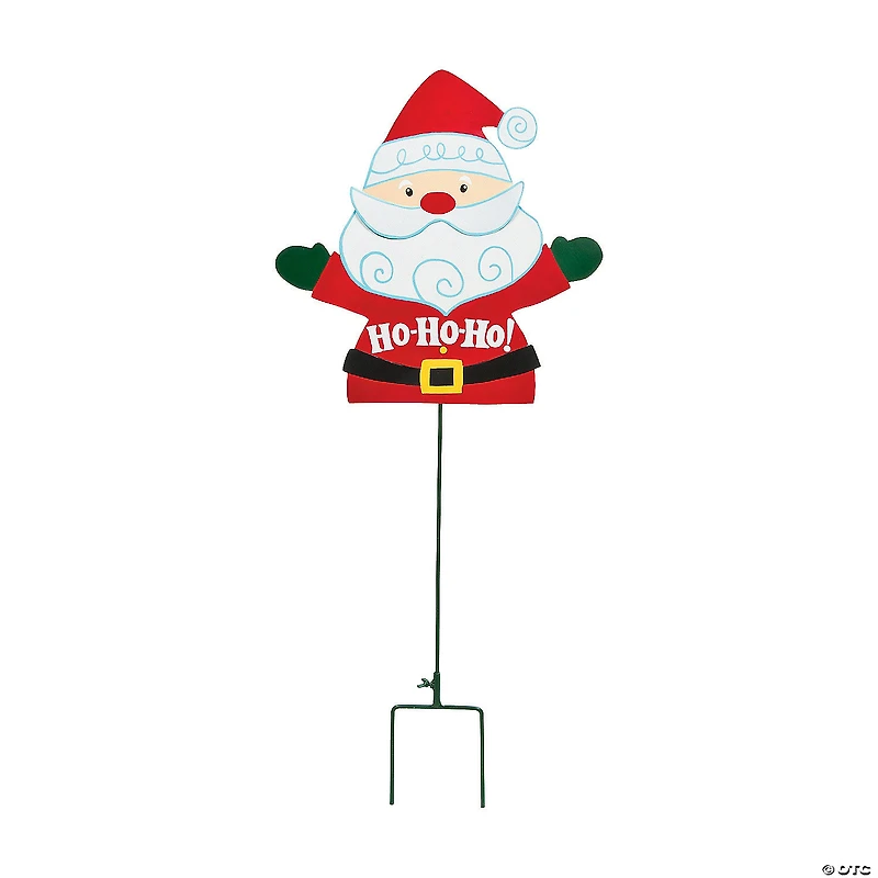 Outdoor Santa Yard Signs - 4 Pc.