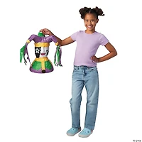 Papier-Mâché Mardi Gras Jester Piñata