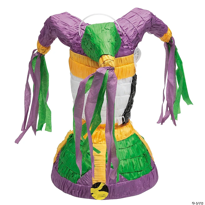 Papier-Mâché Mardi Gras Jester Piñata