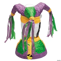 Papier-Mâché Mardi Gras Jester Piñata