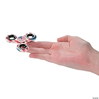 Patriotic Fidget Spinners - 12 Pc.