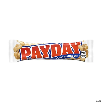 PAYDAY Peanut Caramel Full Size Bar, 1.85 oz, 24 Count