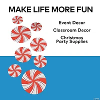 Peppermint Floor Decals - 8 Pc.