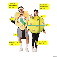 Pickle Ball & Paddle Couples Costumes