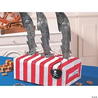 Pirate Swords with Eye Patch- 12 Pc.
