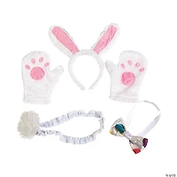 Plush Bunny Accessories Set - 5 Pc.