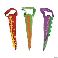 Plush Dinosaur Tails - 6 Pc.