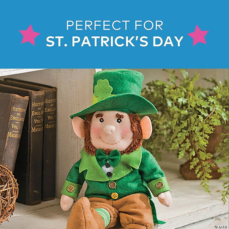 Plush St. Patrick's Day Leprechaun