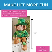 Plush St. Patrick's Day Leprechaun