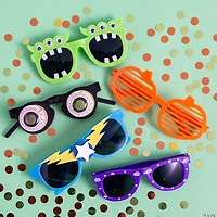 Pumpkin & Cat Halloween Shutter Glasses - 12 Pc.