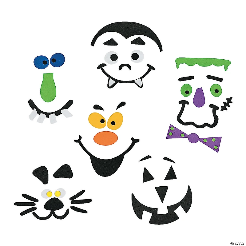 Pumpkin Decorating Craft Kit - Makes 12