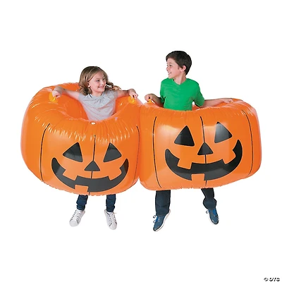 Pumpkin Inflatable Body Bopper Set