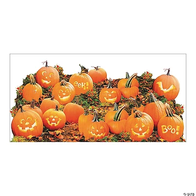 Pumpkin Patch Backdrop - 2 Pc.