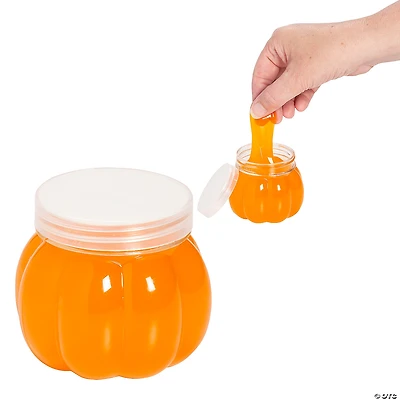 Pumpkin-Shaped Slime - 12 Pc.