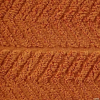 Pumpkin Spice Chevron Luxury Barmop (Set Of 4)