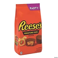 REESE'S Milk Chocolate Peanut Butter Cups Miniatures Candy - 35.6oz bag