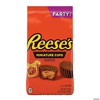 REESE'S Milk Chocolate Peanut Butter Cups Miniatures Candy - 35.6oz bag