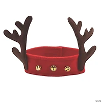 Reindeer Antler Fleece Headbands - 12 Pc.