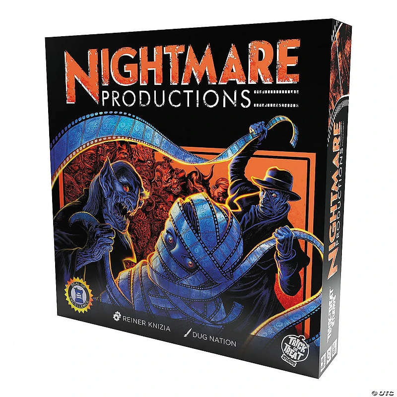 Reiner Knizia Nightmare Productions Board Game for 2-5 Players