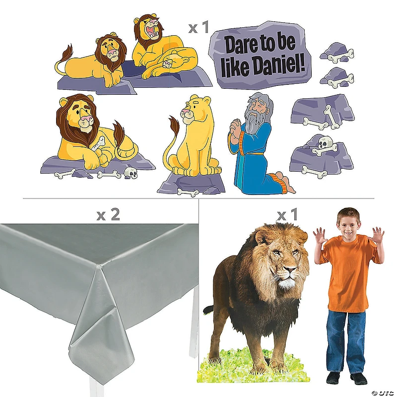 Religious Daniel & the Lion’s Den Trunk-or-Treat Decorating Kit