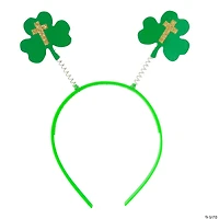 Religious St. Patrick’s Day Shamrock Head Boppers - 12 Pc.