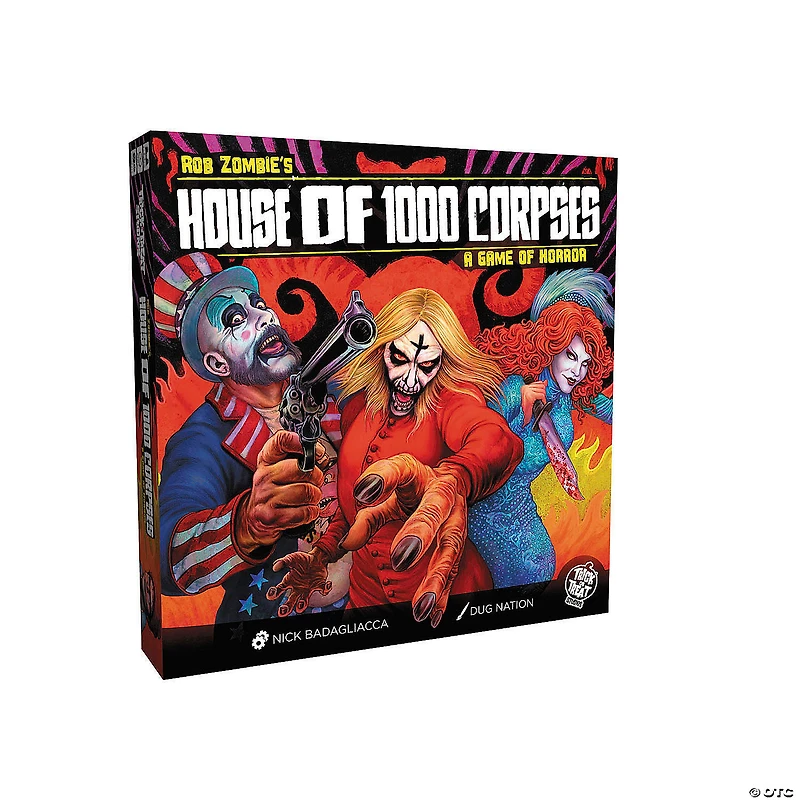 Rob Zombie’s House of 1000 Corpses Horror Board Game for 1-4 Players
