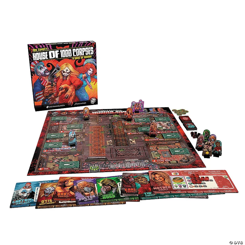 Rob Zombie’s House of 1000 Corpses Horror Board Game for 1-4 Players