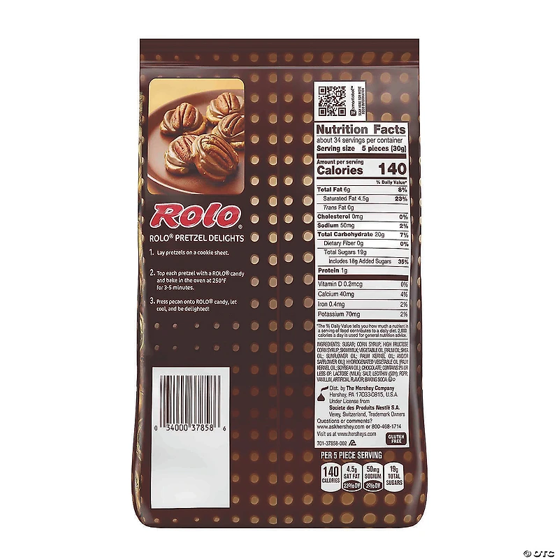ROLO Milk Chocolate and Caramel Candy, 35.6 oz