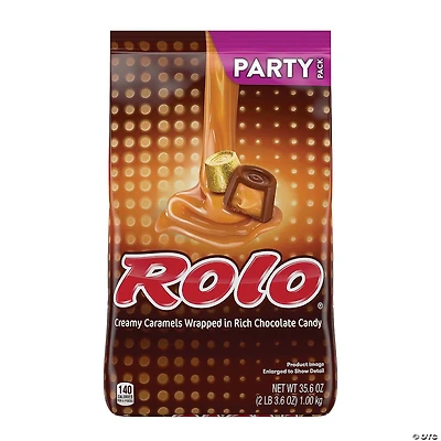 ROLO Milk Chocolate and Caramel Candy, 35.6 oz