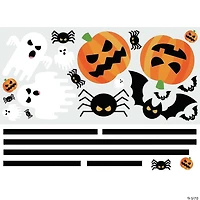 Roommates Halloween Glow In The Dark Peel And Stick Giant Wall Decals