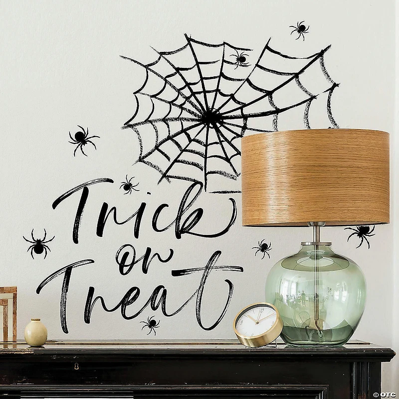 Roommates Halloween Trick Or Treat Glow In The Dark Peel And Stick Wall Decal