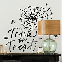 Roommates Halloween Trick Or Treat Glow In The Dark Peel And Stick Wall Decal