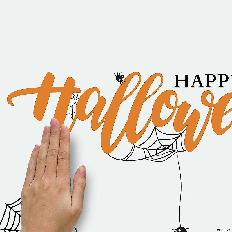 Roommates Happy Halloween Quote Peel And Stick Wall Decal