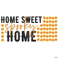 Roommates Home Sweet Spooky Home Quote Peel And Stick Wall Decals