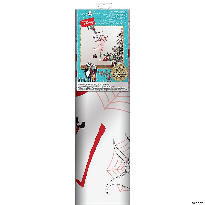 RoomMates Nightmare Before Christmas Holiday Giant Wall Decals