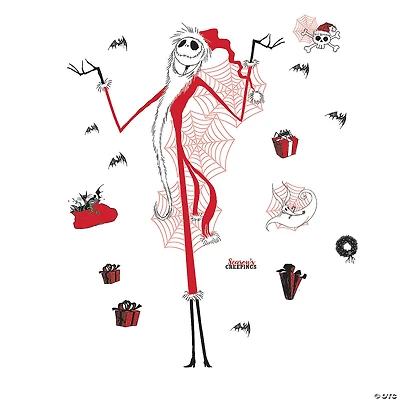 RoomMates Nightmare Before Christmas Holiday Giant Wall Decals