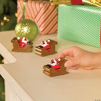 Santa Pull-Back Sleighs - 12 Pc.
