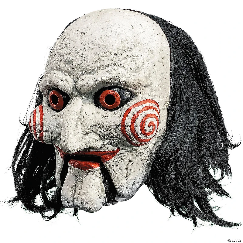 Saw™ Billy the Puppet with Moving Mouth Overhead Mask - One Size