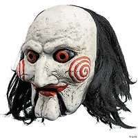 Saw™ Billy the Puppet with Moving Mouth Overhead Mask - One Size