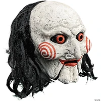 Saw™ Billy the Puppet with Moving Mouth Overhead Mask - One Size
