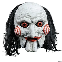 Saw™ Billy the Puppet with Moving Mouth Overhead Mask - One Size